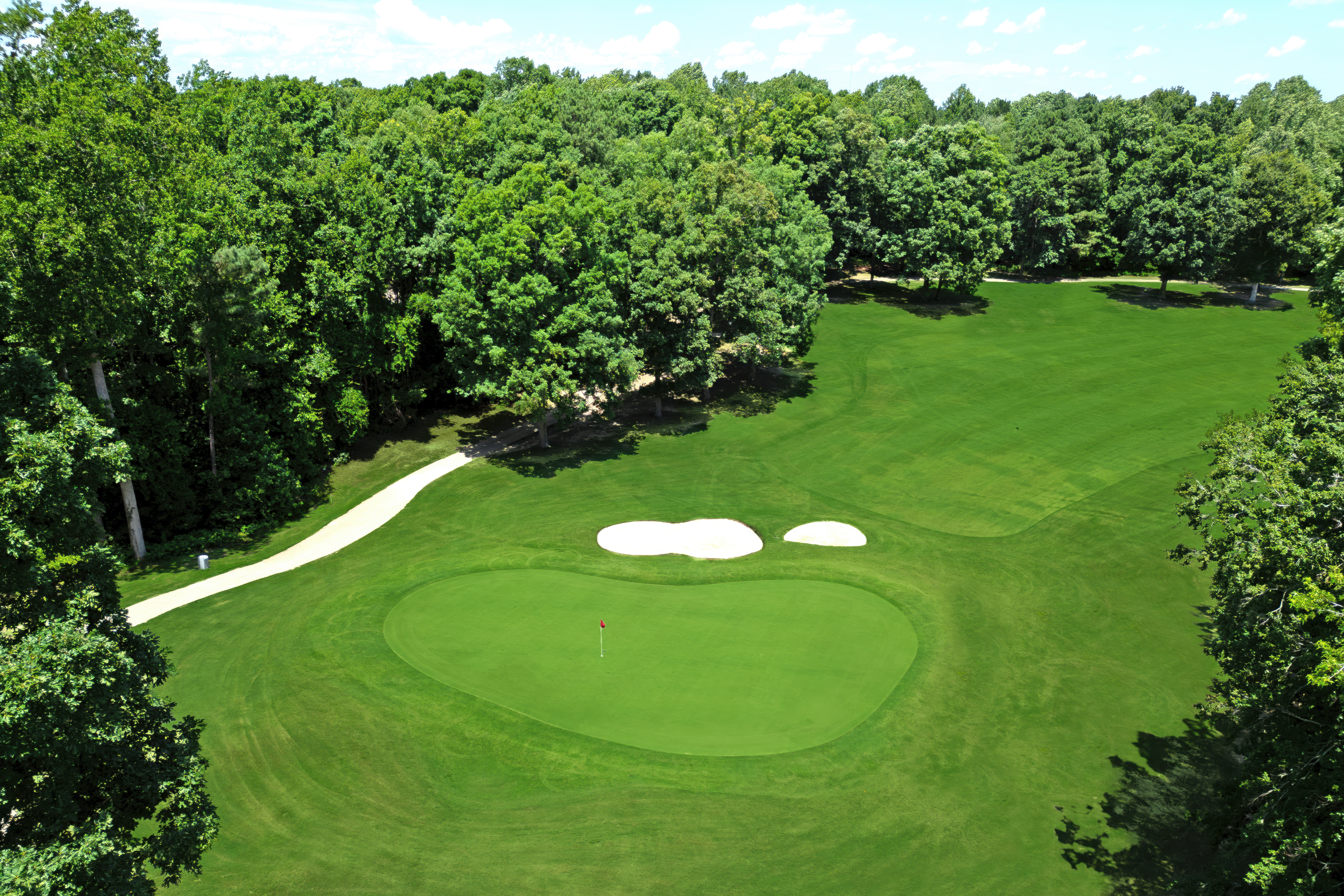 The 15th hole at Jamestown Course